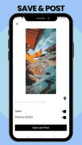 Save and post vsco screenshot.