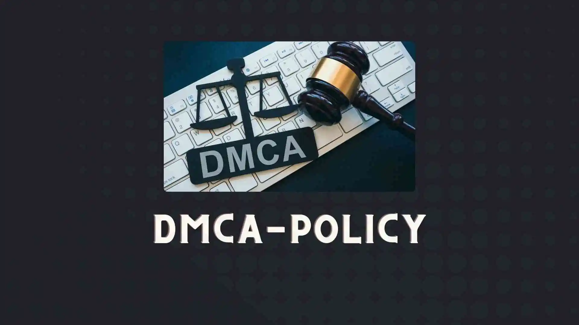 DMCA policy image