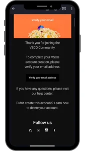 Free vsco acount creation three image