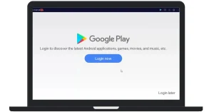 Google play an image