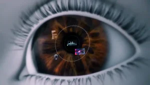 Smart Contact Lenses A Step Into the Metaverse, an image of eye